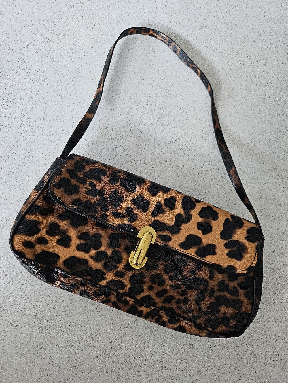 Leopard Print Purse